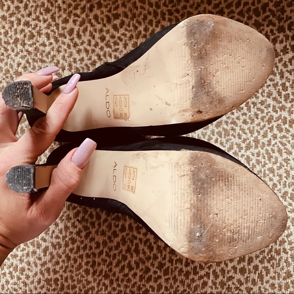 Suede Ankle Booties - Picture 3 of 3